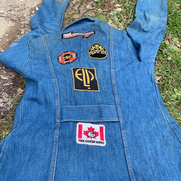 Vintage one of a kind Wrangler jean jacket - Picture 6 of 7